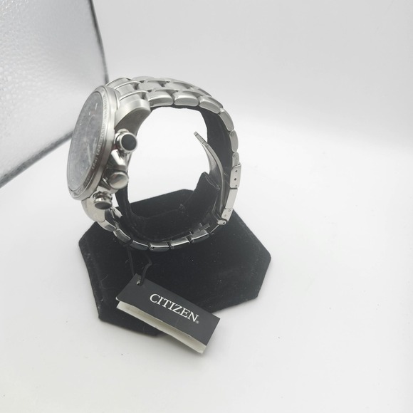 Citizen Eco-Drive Chronograph Watch Mens 47.9mm Radio Controlled H610-S032258 - Picture 3 of 7